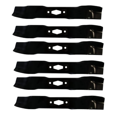 6Pk (S) Blades Compatible With 36" Cub Cadet, MTD 742-05535, 742P05535