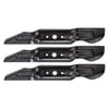 3Pk 742P05620 (20.6") Blades For 60" Zero Turn Craftsman, Cub Cadet 742P05620