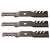 3 Pack 596-321 Oregon Gator G5 Blades Compatible With Exmark 103-6381, 103-6391