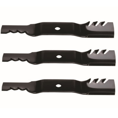 3 Pack 396-812 Oregon Gator G6 Blades Compatible With KubotaK5221-71920, K5351-34340, K5351-34342, K5351-99020, K5351-99040, K5619-34350, K5619-97530, K5935-34360, K5935-97530