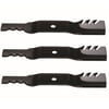 3 Pack 396-812 Oregon Gator G6 Blades Compatible With KubotaK5221-71920, K5351-34340, K5351-34342, K5351-99020, K5351-99040, K5619-34350, K5619-97530, K5935-34360, K5935-97530